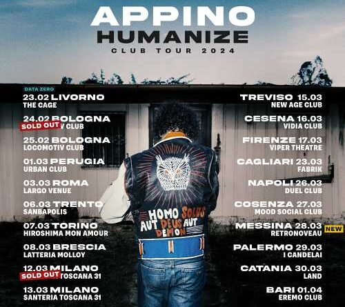 Andrea Appino Humanizer Tour recensione e scalitta concerto milano