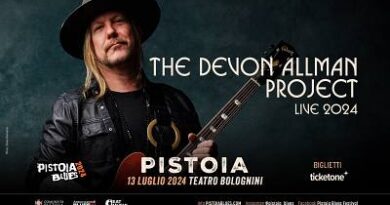 THE DEVON ALLMAN PROJECT: live al Pistoia Blues