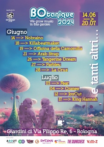 BOTANIQUE 2024: il festival a Bologna