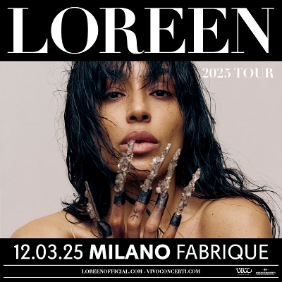 Loreen live marzo 20245 a Milano