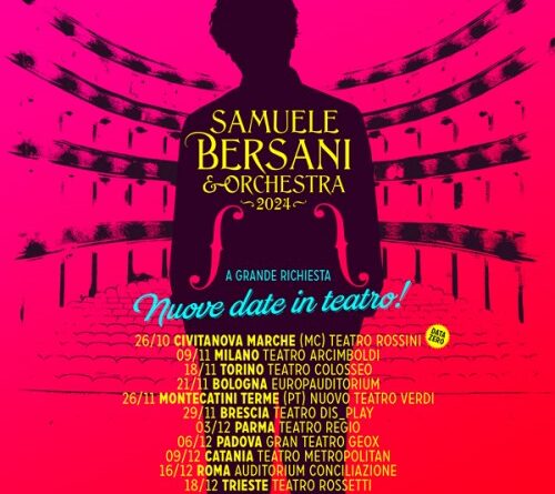 SAMUELE BERSANI: torna in teatro con l’orchestra