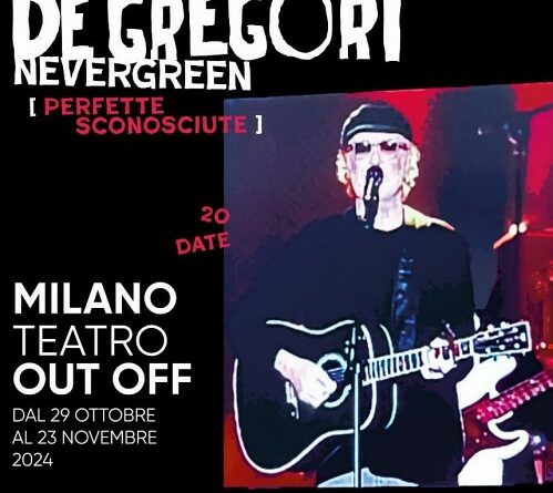 FRANCESCO DE GREGORI: al via i 20 concerti a Milano