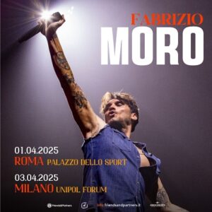 FABRIZIO MORO: due palasport nel 2025