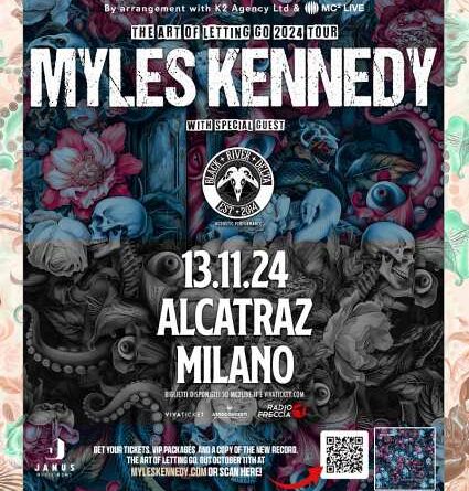 MYLES KENNEDY: una data a Milano a novembre 2024