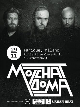 MOLCHAT DOMA live a Milano per un'unica data italiana