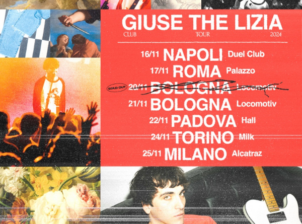 GIUSE THE LIZIA: tour estivo e poi live nei club