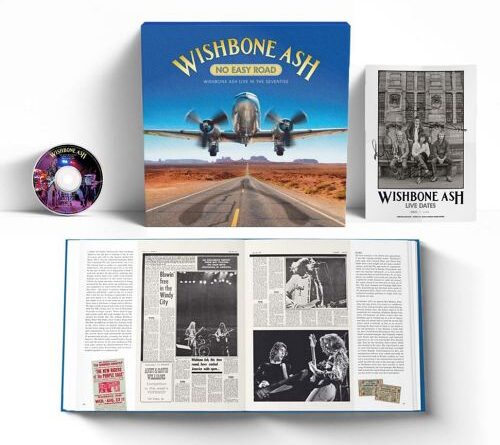 WISHBONE ASH: un libro di foto live e CD