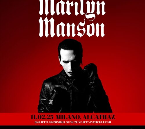 MARILYN MANSON: una data in Italia