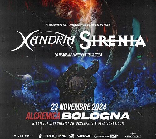 XANDRIA & SIRENIA live co headliner a bologna