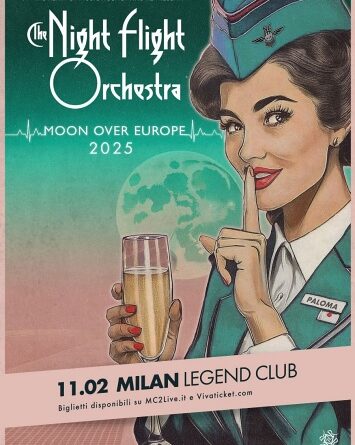 THE NIGHT FLIGHT ORCHESTRA: live a Milano