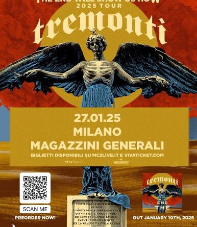 TREMONTI: un live a gennaio