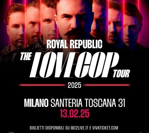 ROYAL REPUBLIC: live in Italia