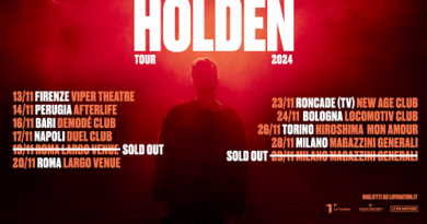 HOLDEN: sold out Roma e Milano