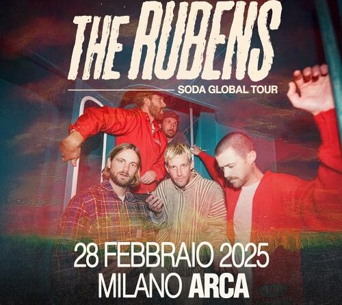 THE RUBENS: a febbraio 2025 in Italia