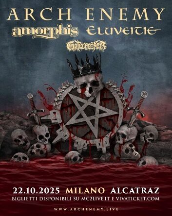 ARCH ENEMY: a Milano ottobre 2025