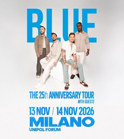 BLUE: tornano nel 2026 poster novembre 2026