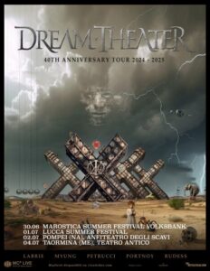 DREAM THEATER: quattro date in Italia in estate