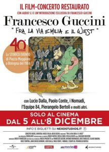 FRANCESCO GUCCINI: “Tra la via Emilia e il West” 40 anni dopo