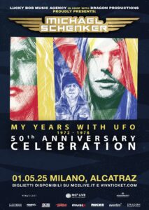 MICHAEL SCHENKER gli UFO a Milano