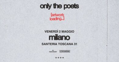 ONLY THE POETS: arrivano a maggio 2025 unico live