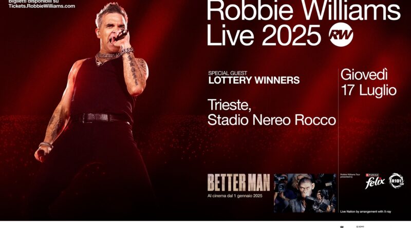 ROBBIE WILLIAMS: LIVE 2025 GO!2025&Friends