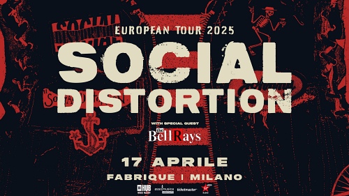 SOCIAL DISTORTION: in Italia nel 2025