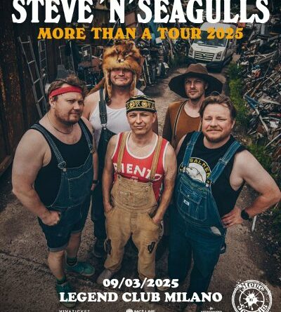 STEVE’N’SEAGULLS: una data a Milano 2025