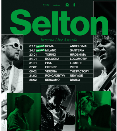 SELTON: il club tour 2025 live