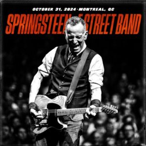 BRUCE SPRINGSTEEN: live in streaming e download cover concerto montreal