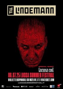 TILL LINDEMANN: la prima data in Italia da solista lsf 2025