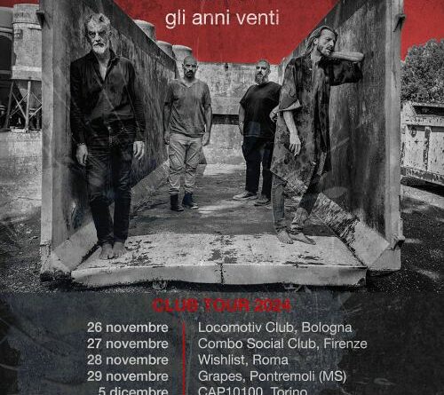 ESTRA: tornano sul palco poster tour