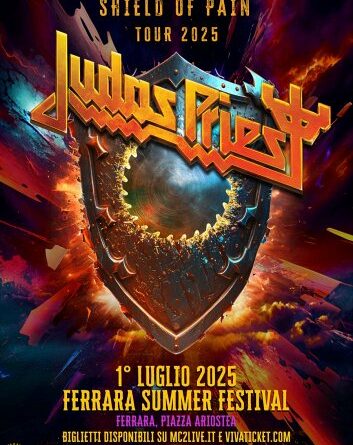 JUDAS PRIEST a luglio 2025 in Italia Ferrara summer Festival