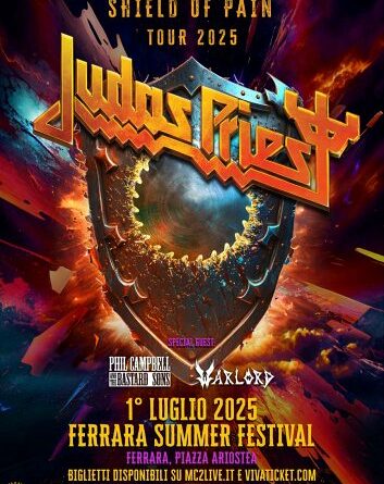 JUDAS PRIEST: gli open act live ferrara