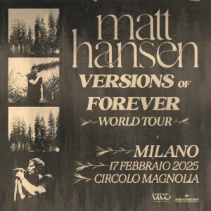 MATT HANSEN: un live in Italia febbraio 2025