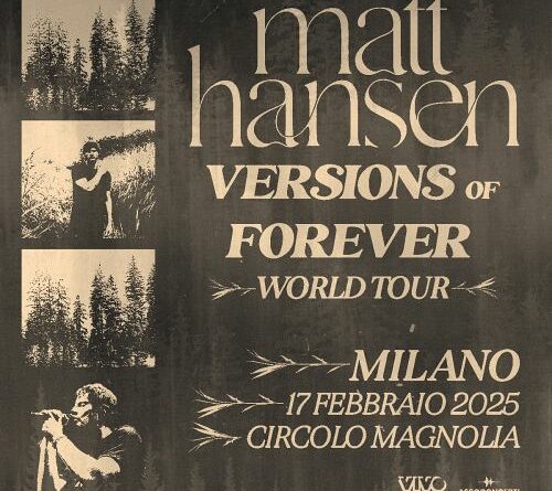 MATT HANSEN: un live in Italia febbraio 2025