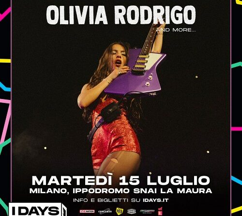 OLIVIA RODRIGO: live a Milano