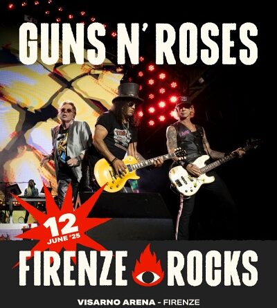 GUNS N’ ROSES: headliner a Firenze Rocks 2025