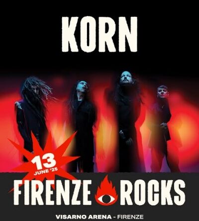 KORN: headliner al Firenze Rocks