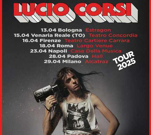 LUCIO CORSI club tour 2025