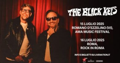 THE BLACK KEYS: due live nel 2025