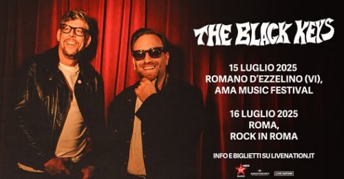 THE BLACK KEYS: due live nel 2025