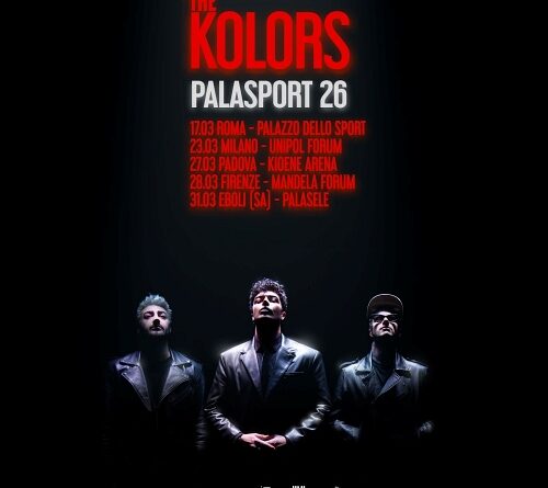 THE KOLORS 2026 tour nei palasport