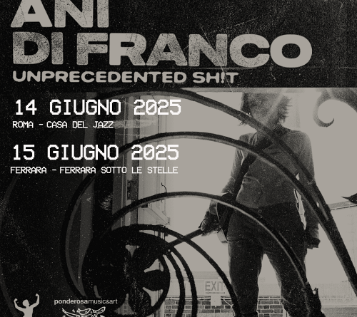 ANI DIFRANCO: il ritorno poster 2025