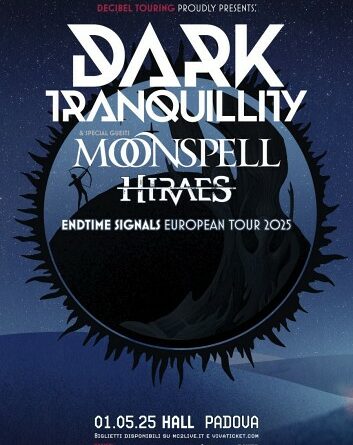 DARK TRANQUILLITY live a Padova