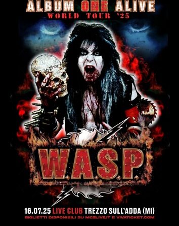 W A S P in Italia live album di debutto