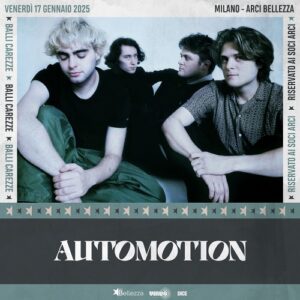 AUTOMOTION: per la prima volta in Italia la band di Lennon Gallagher