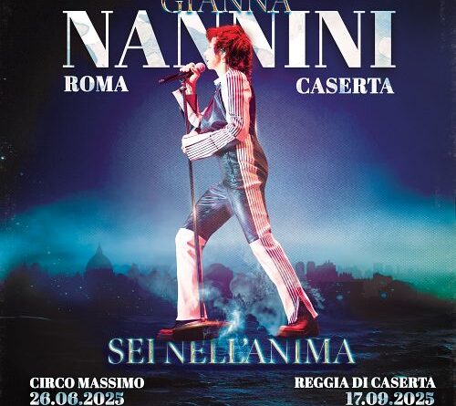 Gianna Nannini GRAFICA LIVE @CIRCO MASSIMO E @REGGIA DI CASERTA