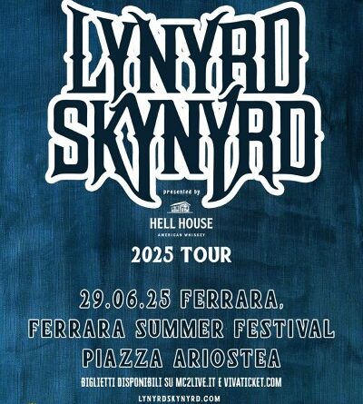 LYNYRD SKYNYRD a giugno 2025 live al Ferrara Summer Festival