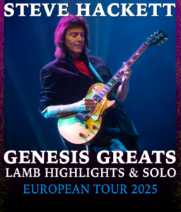 STEVE HACKETT: sette date a settembre 2025