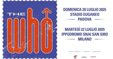 the who live italia luglio 2025